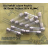 SF522116   Fusibili azione Rapida  5X20mm  160mA 250V FS IMQ Confezione da 10 Pcs