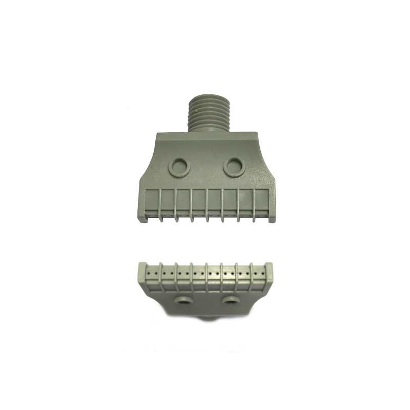 UP722-MABS   Mini Ugello a pettine 16 fori  per Fluidi e Lame d’Aria G 1/4M