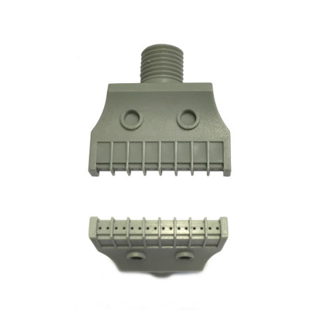 UP722-MABS   Mini Ugello a pettine 16 fori  per Fluidi e Lame d’Aria G 1/4M