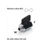VFM.3   Valvola a sfera  G 3/8  F  M