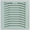 VXU03AP2  Filtro griglia 149x149x29.5 mm  in ABS con fori fissaggio  ventola 120x120mm