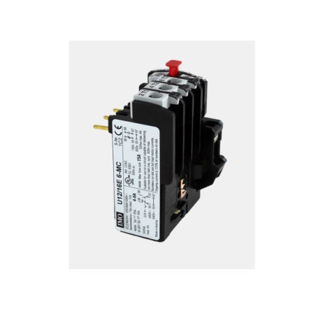 U12/16E6-MC  Relè termico di sovraccarico Regolazione  4  6A Reset manuale per contattori MC10  MC22