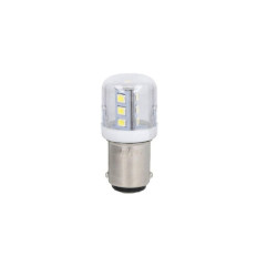 11EB9   Lampadine BA15D  10 LED bianchi  BA15D 24Vac dc