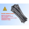 CV20036NEC   Fascette resistenti al calore 200 x 3,6 nero  TermoresistentiConfezione 100 pcs
