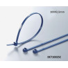 DET10025C   Fascetta rilevabile al metal detector blu lunghezza 100X2,5 mm   Conf  100 pcs
