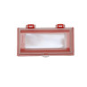1300.21.002R  Cover protezione formato 32x74 Dim  48x96  Colore rosso  IP65