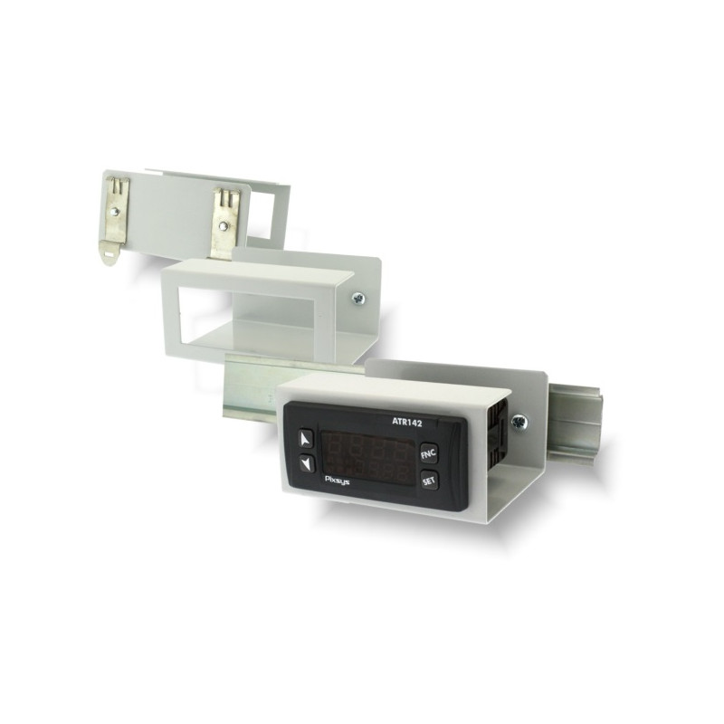 1300.50.001  Adattatore  Barra Din per regolatori formato 32x74