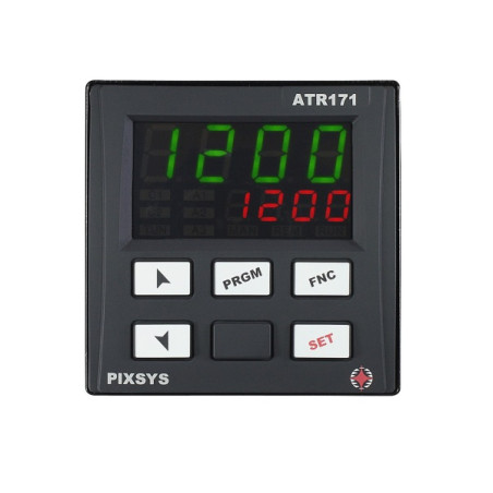 ATR171-12ABC   Regolatore PID 72x72 mm  4  4 Digit 1 AI 2 RL SSR  Alim 24  230 VAC DC