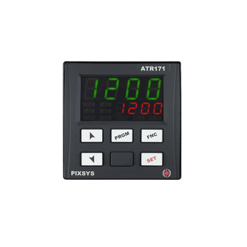 ATR171-14ABC   Regolatore PID 72x72 mm  4  4 Digit 1 AI  4 RL  Alim  24  230 VAC DC