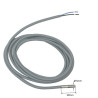 2000.00.476  PT1000B 2 fili d 6mmX30mm  AISI 304  cavo silicone 2mtl  IP44