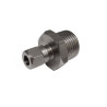 2000.30.009  Raccordo scorrevole   per sonda tempe 6x1/2  AISI 316