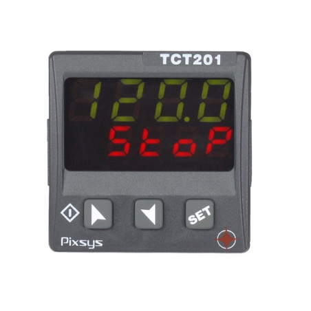 TCT201-1ABC   Timer 48 x 48   4 4 Digit  3 DI 2  RL  Alim  24  230V AC DC