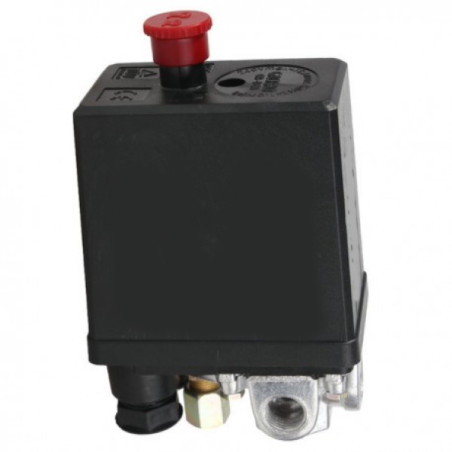 1252  Pressostato  Monofase 4 Via con interruttore On Off 250 Vmax  20A max 50  60Hz  Attacco Da ¼  12 Bar