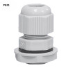 7000.7834.5   Pressacavi PG21 in tecnopolimero  con dado e guarnizione IP68  grigio RA7035