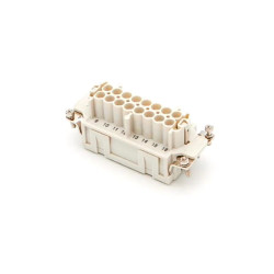 7316.5853.0   Inserto femmina terminale a molla 16 Poli  16A 500V