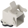 7803.6203.0   Custodia 90° da incasso  in plastica ingresso verticalePG11