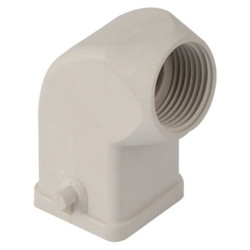 7803.6209.0  Custodia mobile in plastica 21x21 mm  ingresso orizzontale PG11
