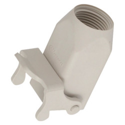 7803.6211.0   Custodia mobile in plastica 21 x 21 mm  leva singola uscita vertivale  PG11