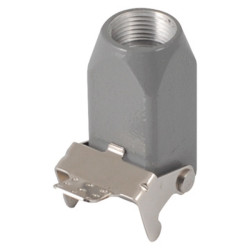 7803.6212.0   Custodia mobile in metallo 21x21 mm leva singola uscita vertivale PG11