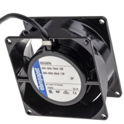 8556N  Ventola Assiale  con cuscinetti 80x80x38mm 50 m³/h  230V AC