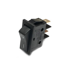 A2205N  Interruttore unipolare tasto nero snap in 11x30  0 1 16A 230V