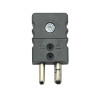 CNJSM2HA  Connettore forma STD volante  maschio  per termocoppia tipo  J