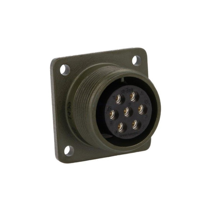 DS3102A16S-1S  Connettore militare Serie DS MS presa femmina PIN 7  13A