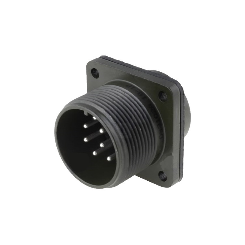 DS3102A18-1P  Connettore militare Serie DS MS presa maschio PIN 10  13A Conforme RoHS