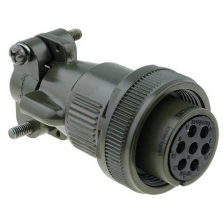 DS3106F16S-1S  Connettore militere Serie DS MS  spina femmina  PIN 7   ROHS