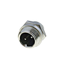 E8082  Spina pannello 2 poli tipo microfonica