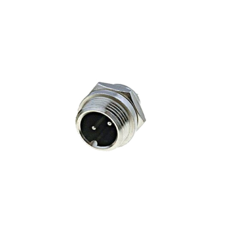 E8082  Spina pannello 2 poli tipo microfonica