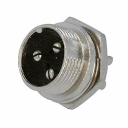 E8083  Spina pannello 3 poli tipo microfonica