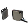 EK50-R4D1  Sensore fotoelettrico retro reflex con catarifrangente   Formato quadrato 50x50  Sn 4m Alim 10 30Vdc  Uscita Rele  2A