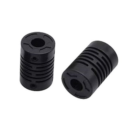 FLEX8.8PL  Giunto flessibile elastico tecnoplastica 22 19  accoppiatore Foro Ø8mmx8mm