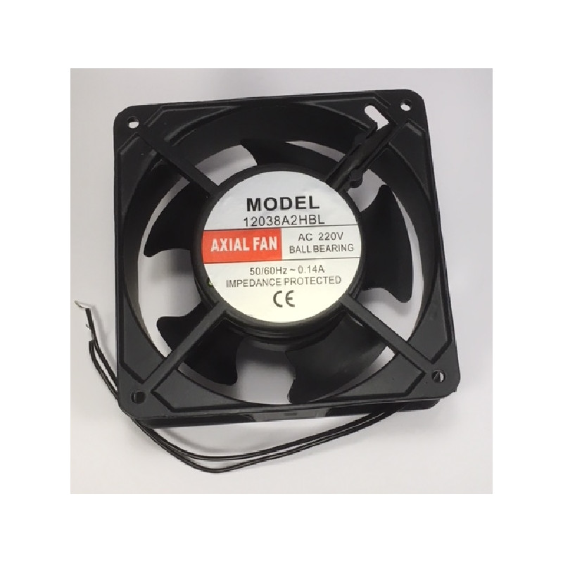 FM12038A2HBL  Ventola  Assiale 120 X120X38 con cuscinetto  220VAC  2700 RPM 153 m3 h