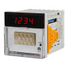 FX4M-1P4  Contatore e timer 72x72mm  4 cifre  LED  2 relè   2 uscite NPN  100 240 Vac  50/60Hz