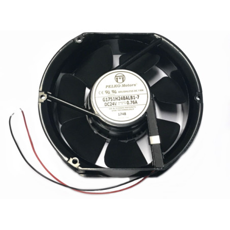 G1751H24BALB1-7  Ventola 172x150x51  24Vdc  2900 RPM  7.126m min con cuscinetti a sfera