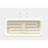 HTE-500W-230V   Irradiatore  infrarossi in ceramica HTE Dim.122X60  Curvo  500W  230V colleg  cavi Lc 100 mm