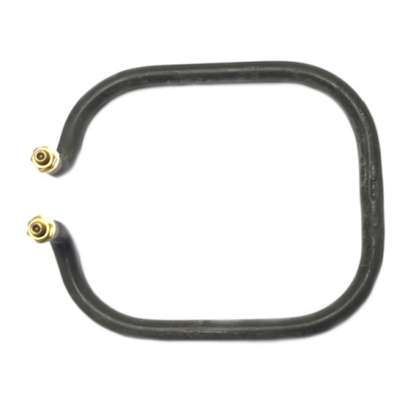 ILPREGLM0800750  Resistenza D 8 AISI321 sagomata R 110x130 230V 750W terminali maggiorati M5 ottone