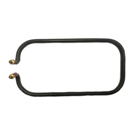 ILPREGLM0801100  Riscaldatore  D 8 AISI321  Sagomata R 120X230 1100W 230V Terminali maggiorati  M5 ottone