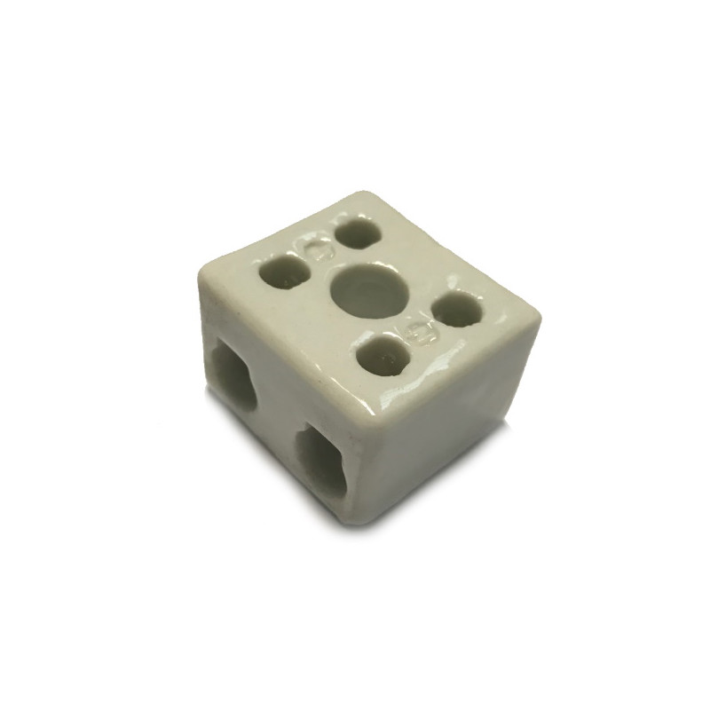 K516F  Morsetto in ceramica bifase 660V 10A D 30,5 X 34  H 22,8mm