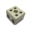 K516F  Morsetto in ceramica bifase 660V 10A D 30,5 X 34  H 22,8mm