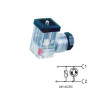 KD136V57T7   Connettore  P9,4  terminali a vite  presenza tensione LED rosso  e circuito VDR protezione  24 Vac dc