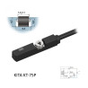 KT75P3M  Sensore magnetico a scomparsa 3 fili  PNP NO 10 28Vdc cavo 3 mtl  PU