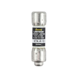 KTK-R-10  Fusibile a cartuccia Eaton KTK  R  Class CC  10A  D10 x 38mm 600Vca