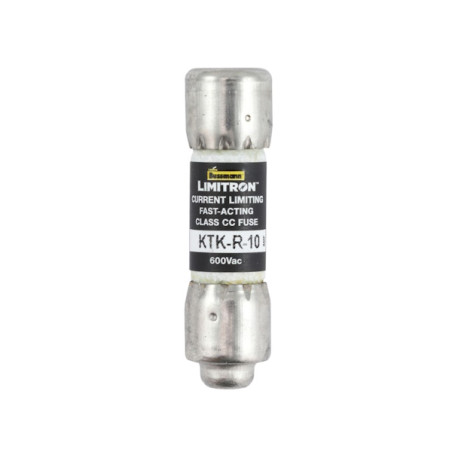 KTK-R-10  Fusibile a cartuccia Eaton KTK  R  Class CC  10A  D10 x 38mm 600Vca