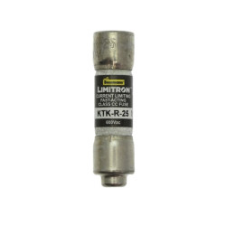 KTK-R-25  Fusibile a cartuccia Eaton KTK  R Class CC   25A  D 10 x 38mm 600Vca