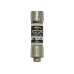KTK-R-30   Fusibile a cartuccia Eaton KTK  R Class CC  30A  D 10 x 38mm 600Vca.