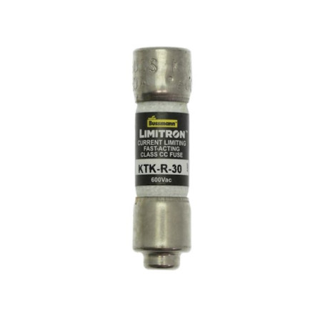 KTK-R-30   Fusibile a cartuccia Eaton KTK  R Class CC  30A  D 10 x 38mm 600Vca.