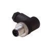 M12MA5P9  Connettore M12 a cablare  ghiera girevole  versione maschio angolare  5P  PG9 a vite